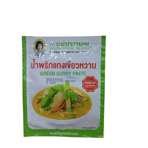 

MAE PRANOM Green Curry Paste 50gr - Bumbu Pasta