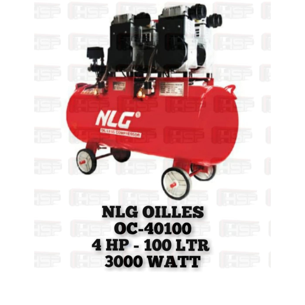 NLG Oilles / NLG KOMPRESOR OC-40100 HP - 100 LTR 3000 Watt