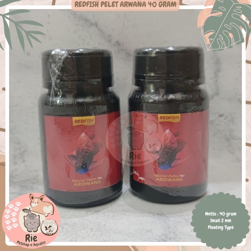 Pelet Arwana Redfish - Pakan Arowana Super Red Golden Red