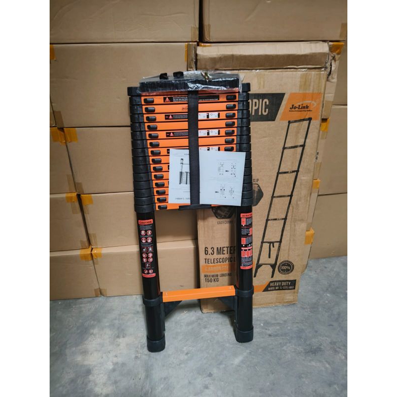 tangga Singgle Telescopic  6.3 meter