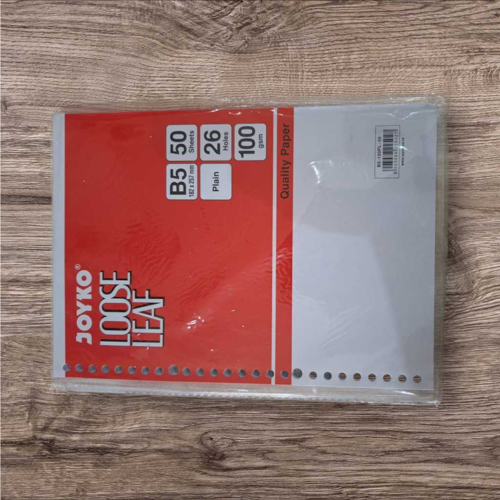 

Loose Leaf 50 Sheets B5 Polos