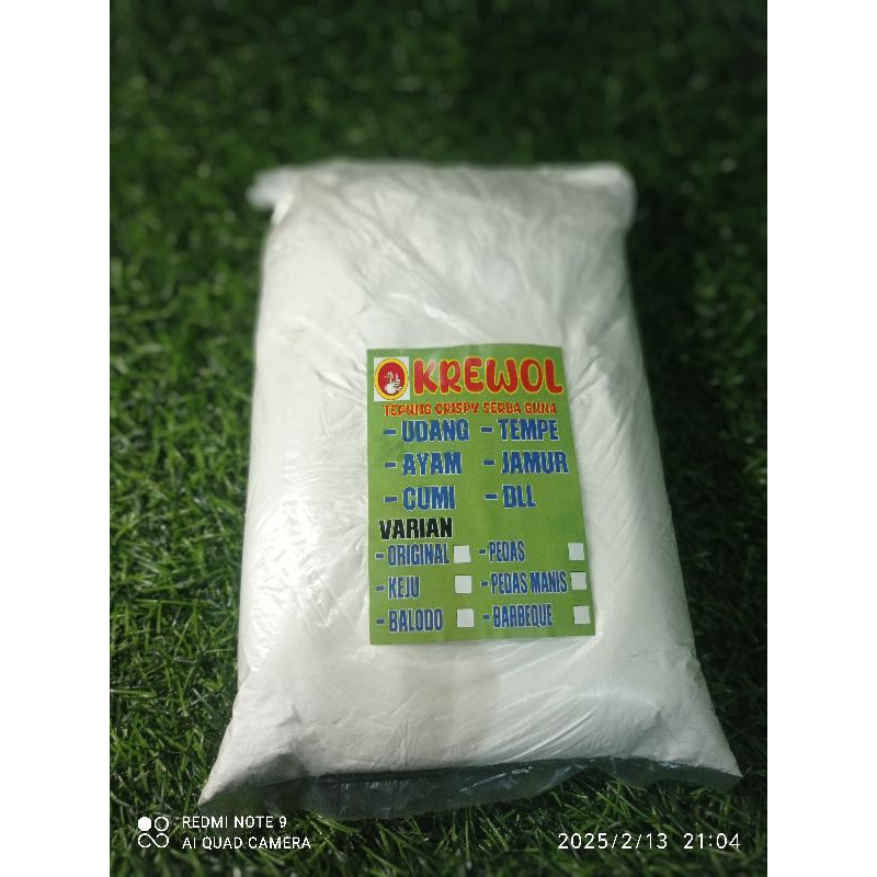 

tepung crispy keju