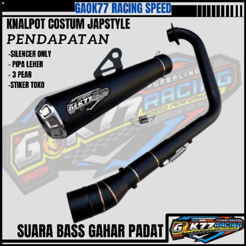 Knalpot Costum Japstyle/underbelly Xsr155 R15 Cbr150r n