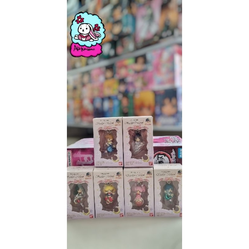 Bandai Original Twinkle Dolly Figure Keychain Sailor Moon