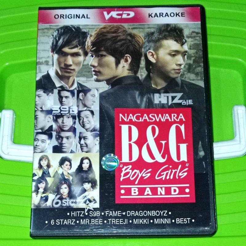 VCD Karaoke NAGASWARA B&G Boys Girls BAND HITZ S9B FAME DRAGONBOYZ 6 STARZ MR.BEE TREEJI MIKKI MINNI