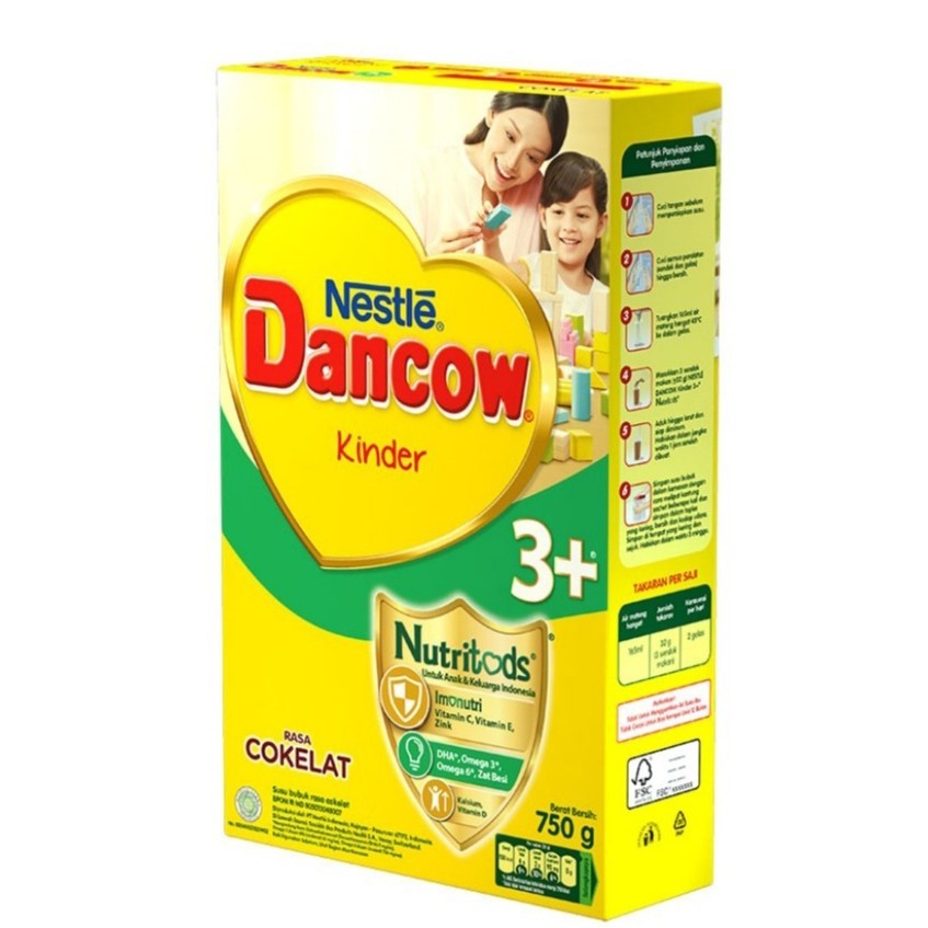 

Dancow 3+ 750 gr Rasa Coklat Susu Pertumbuhan 3-5 Tahun Susu Dancow