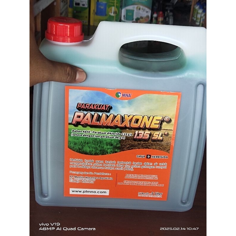 herbisida palmaxone 5 liter