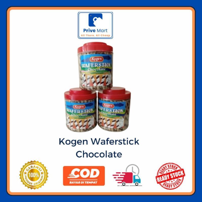 

Kogen WaferStick Chocolate 600g Prive Mart