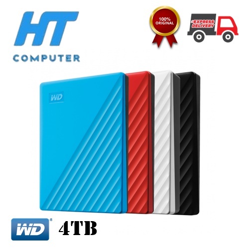 WD MY PASSPORT 4TB HARDDISK EKSTERNAL