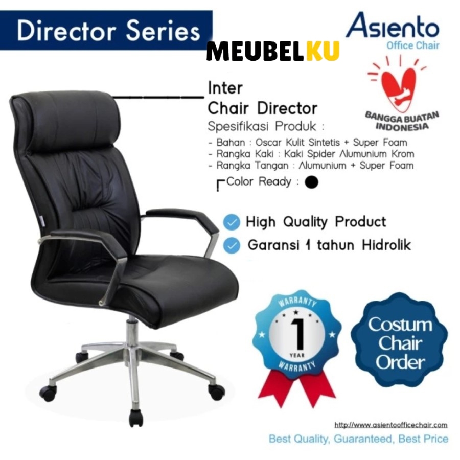 Kursi Direktur Kokoh Kuat Kursi manajer Kursi Bos Kursi kantor Direktur Asiento INTER