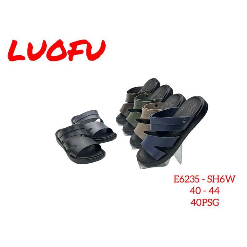 sepatu sandal cowok luofu E6235