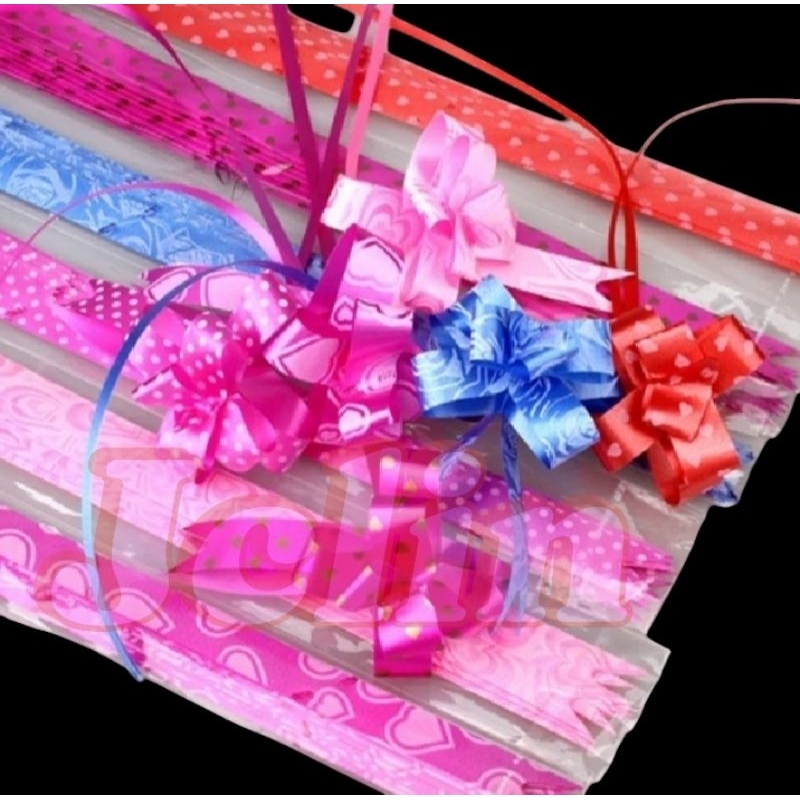 

Pita Tarik Pita Serut / Pita Kado / Pita Bunga 3cm×48cm (10pcs)