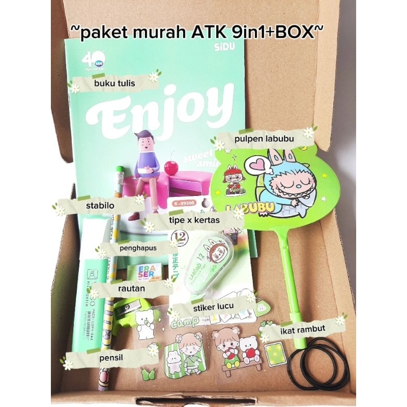 

paket murah ATK 9in1+BOX