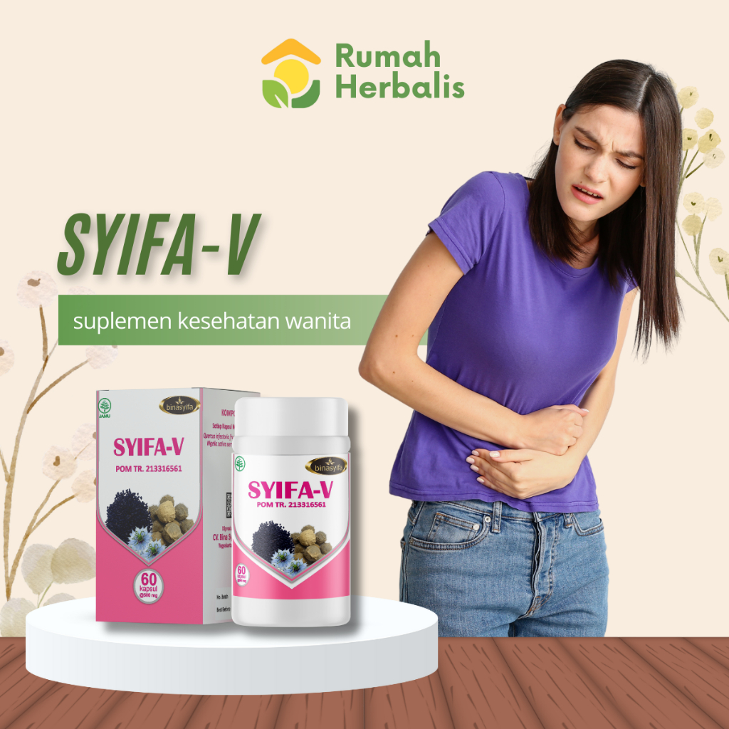 SYIFA-V Jamu Melancarkan Datang Bulan Obat Telat Haid Menstruasi Ampuh Pelancar Pelancat Haid