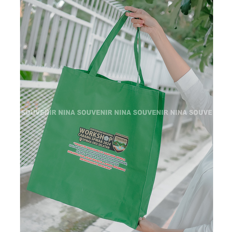 

40x50x10 Cathleeya Bag / (EXTRA LARGE) Tas Travel Bag Belanja Totebag Bahan Ramah Lingkungan Dan Tahan Air Tas Reusable Besar Tebel
