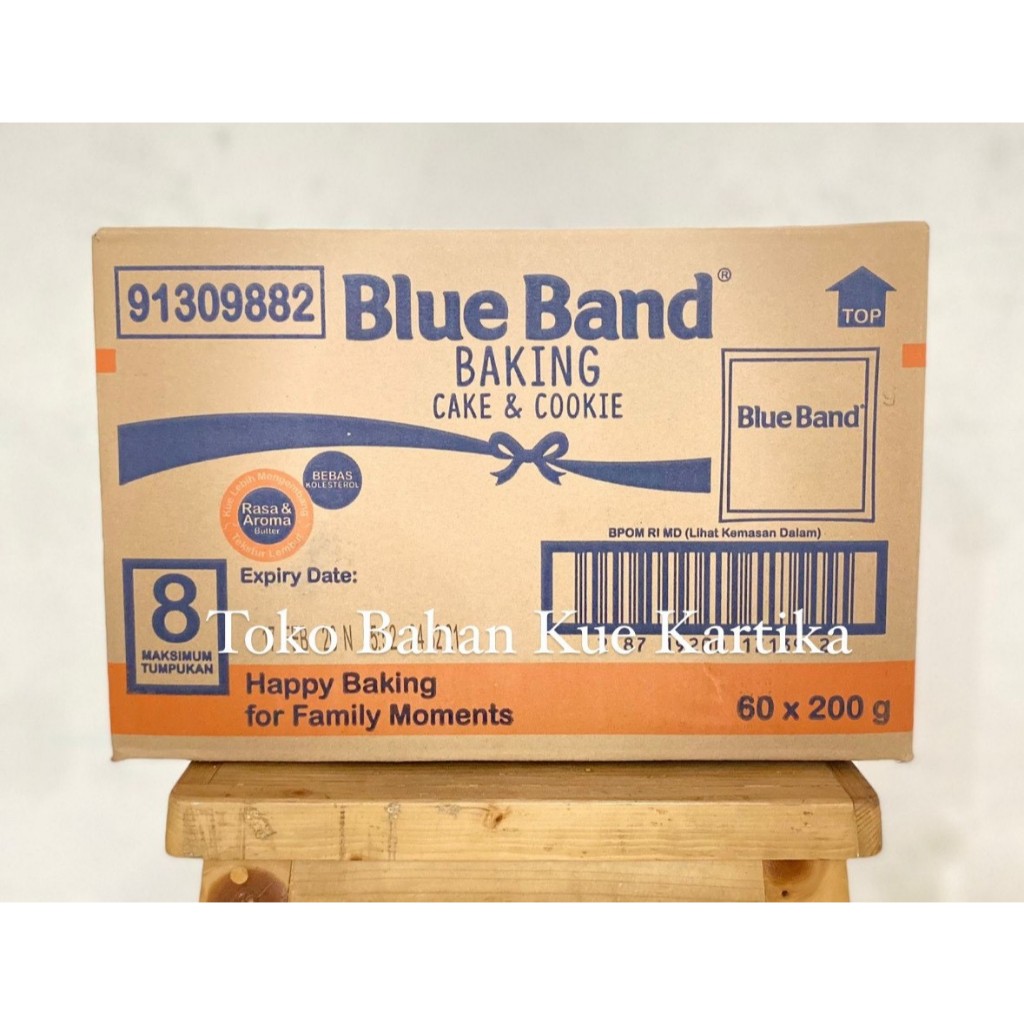 

Blueband Cake & Cookie 200gr (isi 60) ED MEI 2025 - DUS