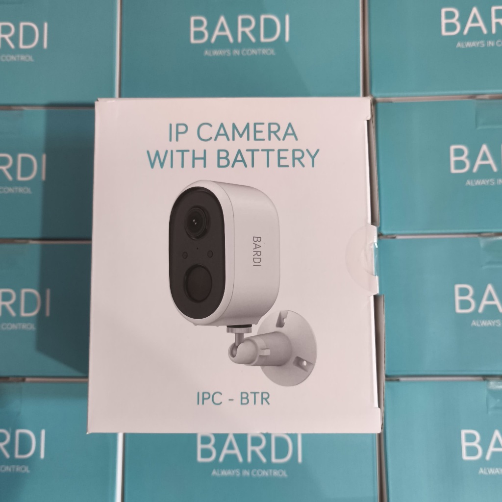 BARDI Smart IP Camera Outdoor IP65 with Battery 5000mAh Night Vision SIrene Tuya IP Camera Battery