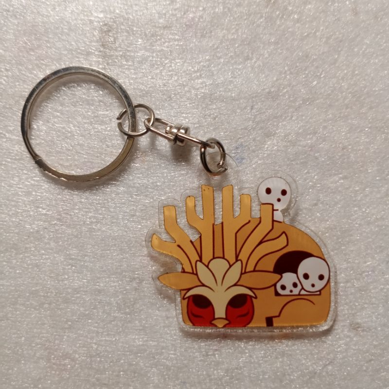 ganci akrilik Princess Mononoke Ghibli Forest Spirit / keychain gantungan kunci Princess Mononoke Fo