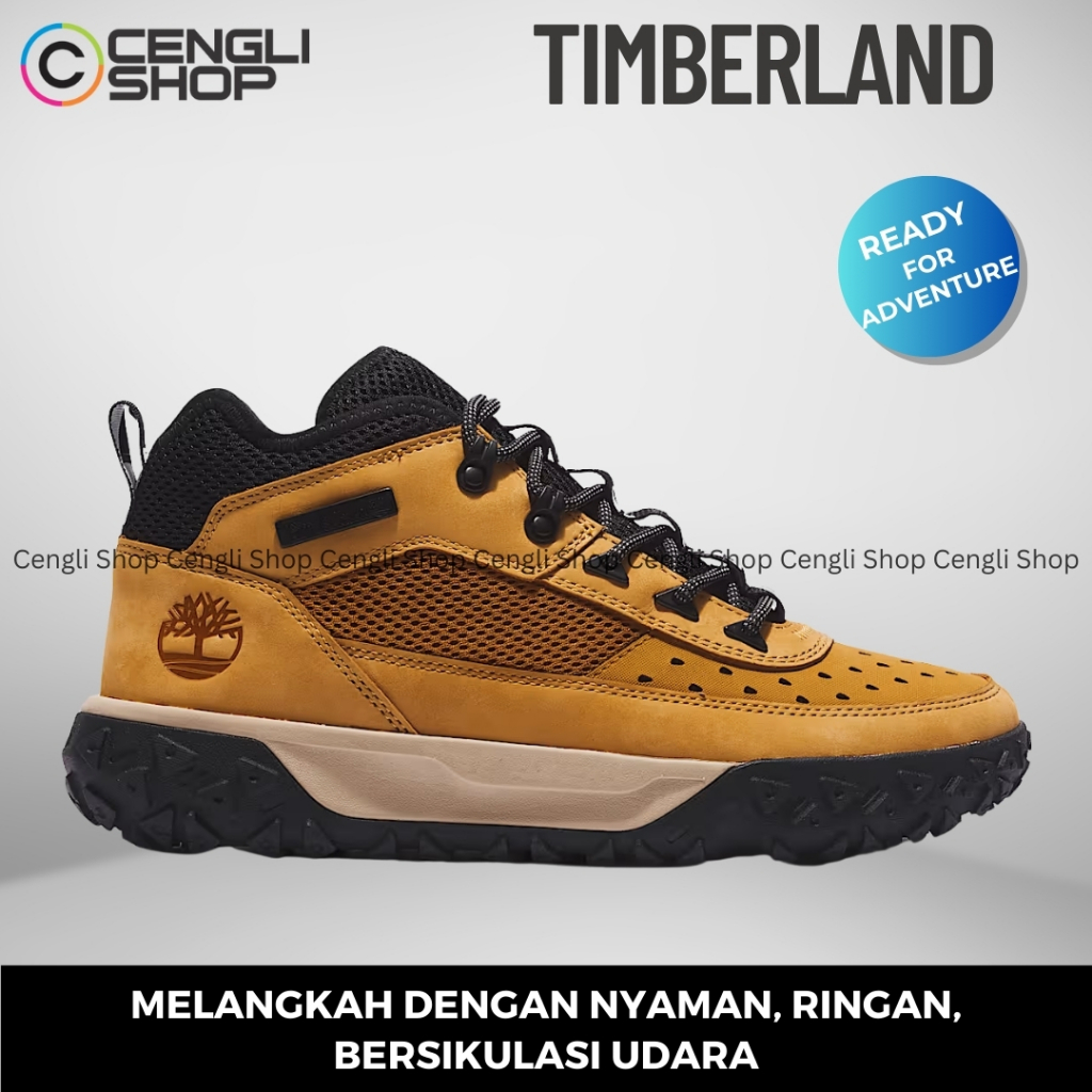 SEPATU TIMBERLAND PRIA ORIGINAL SNEAKER CASUAL SPORT ASLI TERBARU TM11