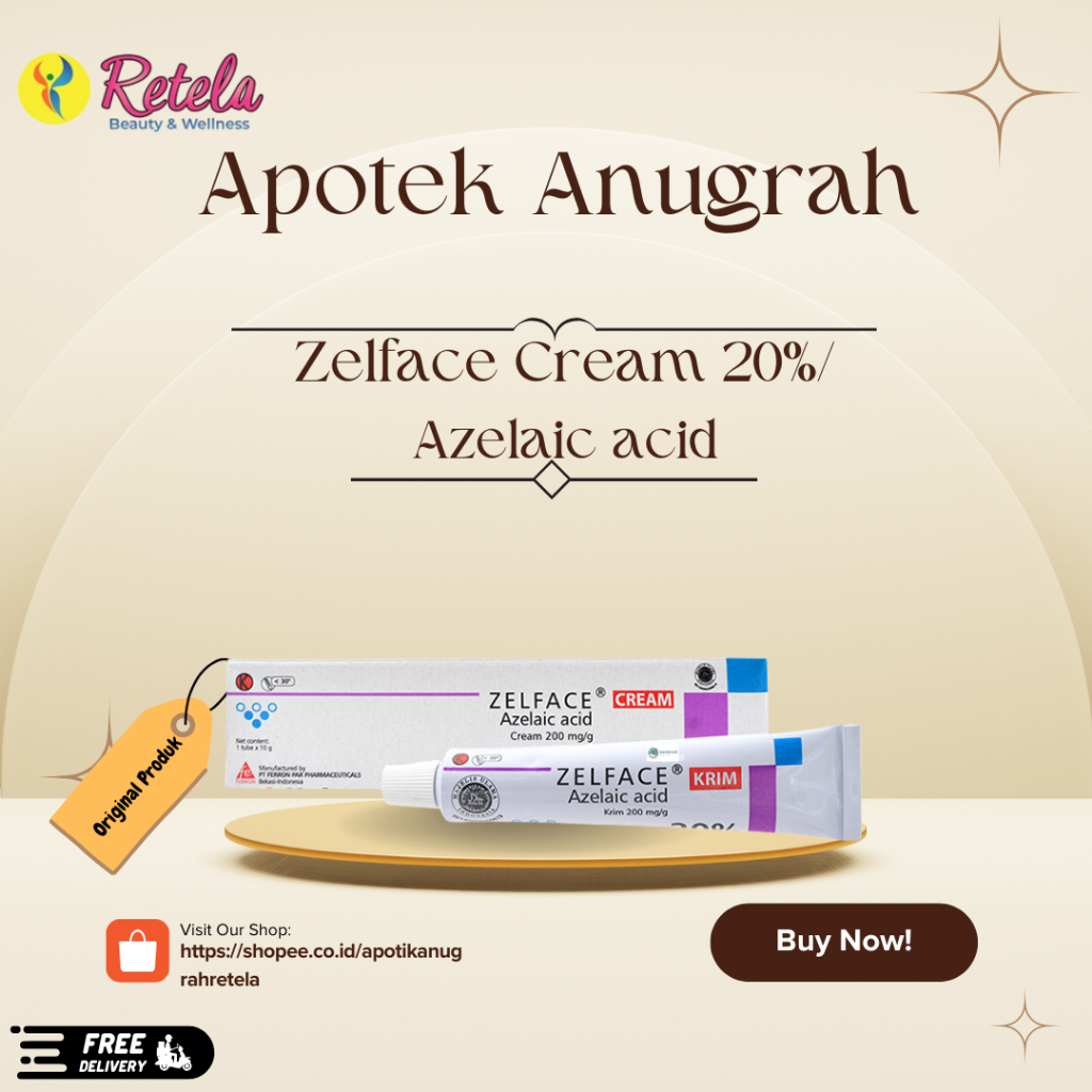 ZELFACE 20% CREAM 1 TUBE @ 10 G