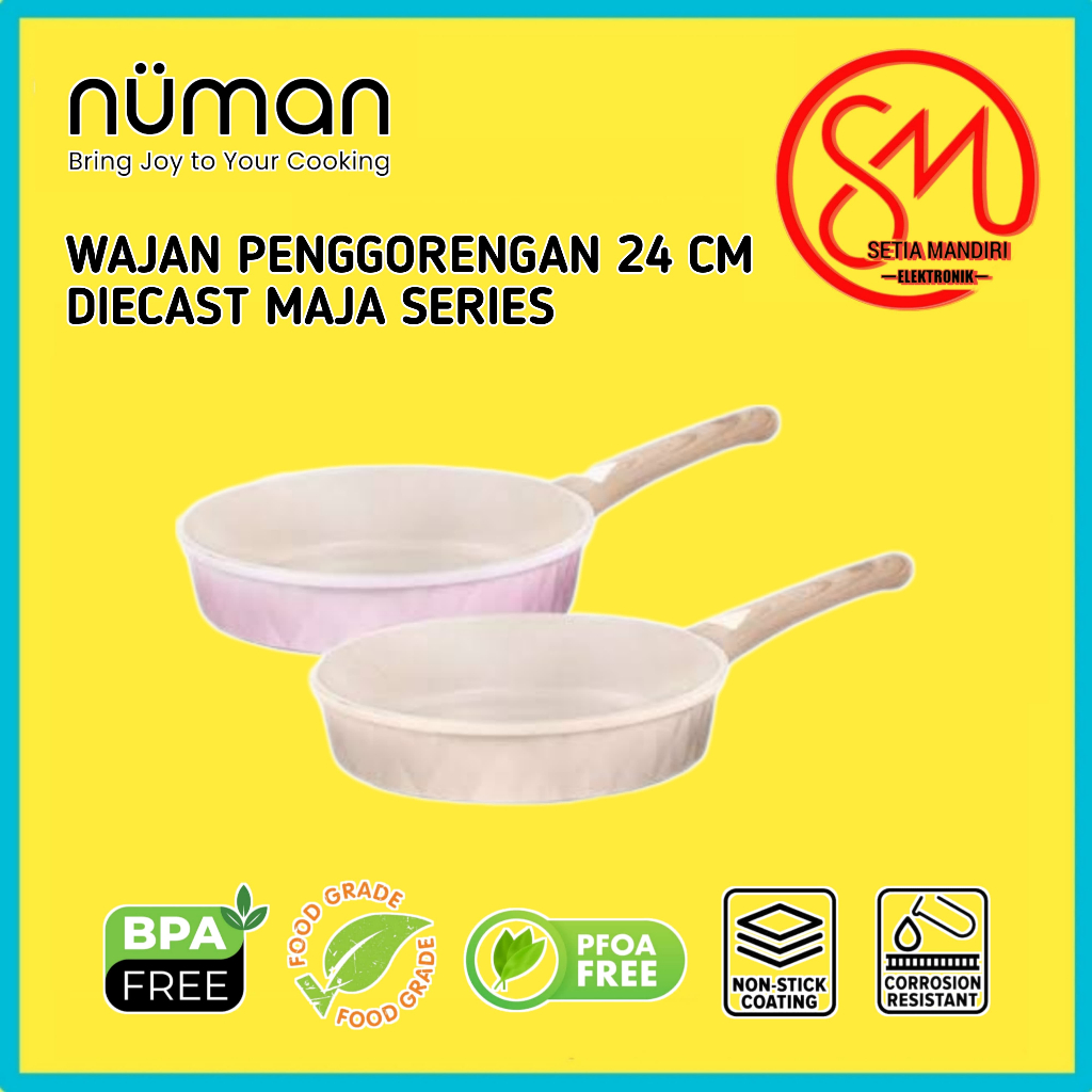 Numan Wajan Penggorengan 24 cm Diecast Maja Series