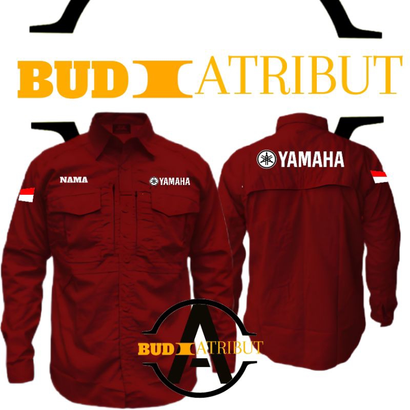 kemeja yamaha / kemeja pdh yamaha / kemeja pdl yamaha / kemeja mteck yamaha / seragam yamaha / baju 
