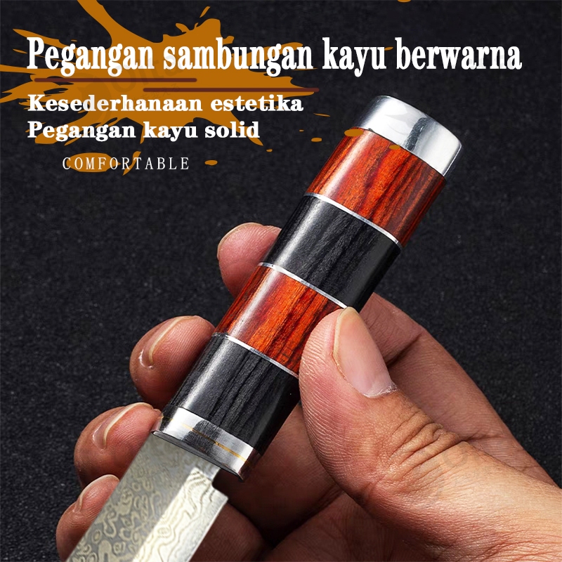 ID OITA PISAU DAPUR PISAU PENGIRIS PISAU MULTIFUNGSI PISAU BUAH TIGA OPSI MODEL