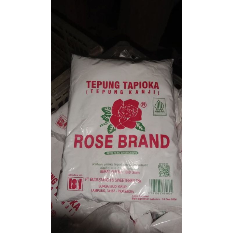 

Tepung Tapioka Rosebrand 500 gr