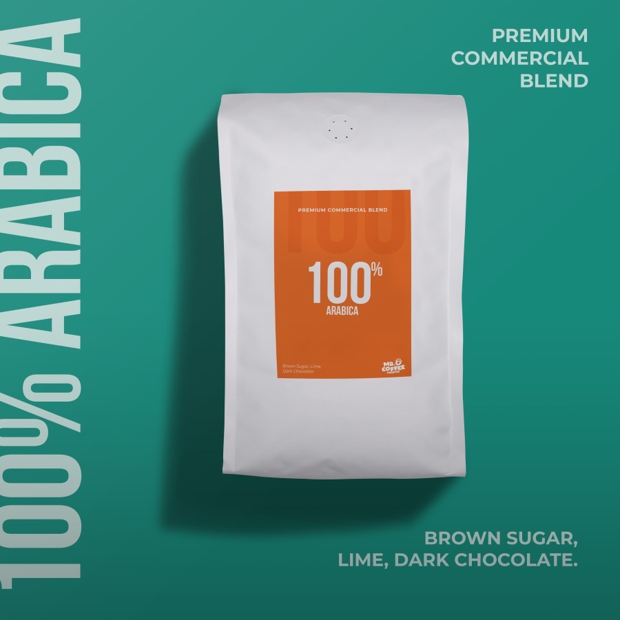 

Biji Kopi 100%full Arabika espresso blend Comersil
