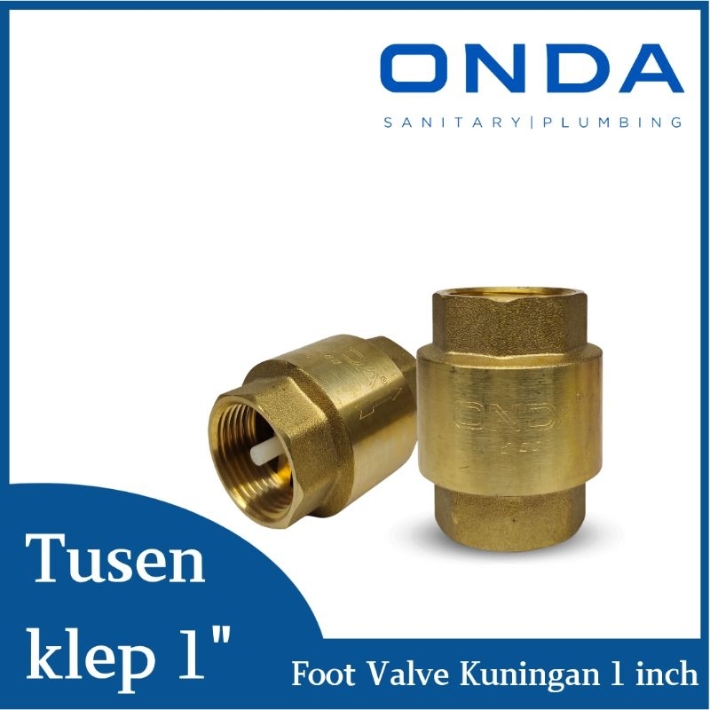 Tusen Klep Kuningan ONDA 1" inch