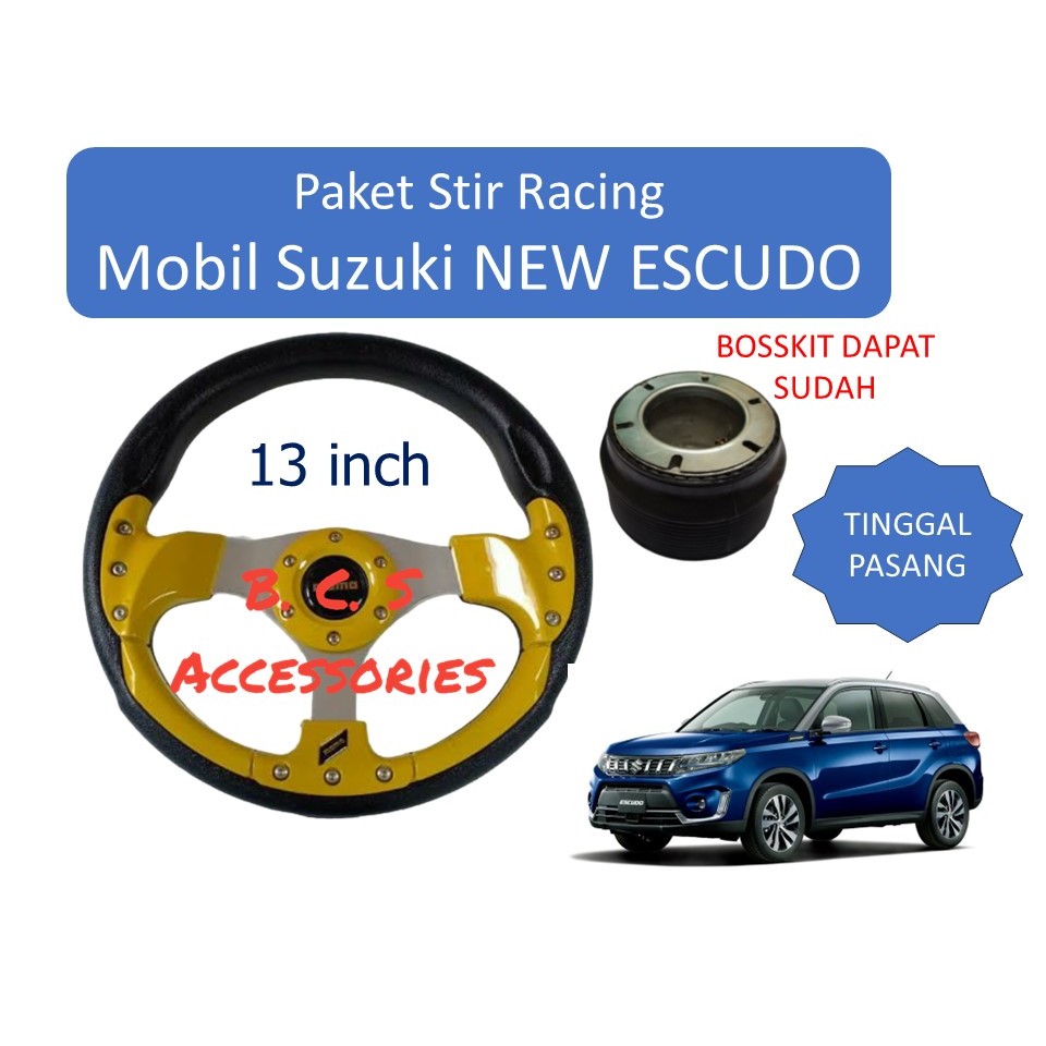 PAKET Stir Racing TINGGAL PASANG KHUSUS MOBIL NEW ESCUDO - PNP