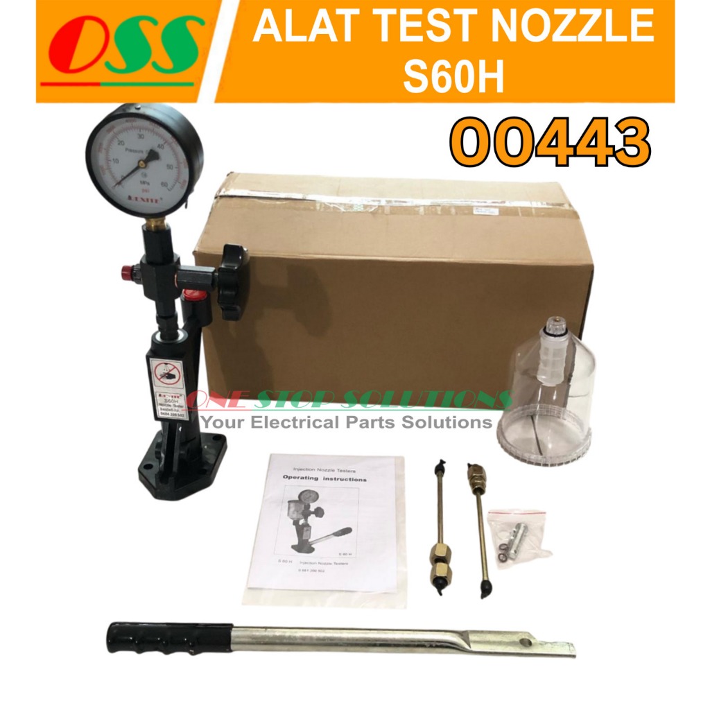 NOZZLE TESTER BOSCH / NOZZLE INJECTOR BOSCH S60H TESTER NOZZLE