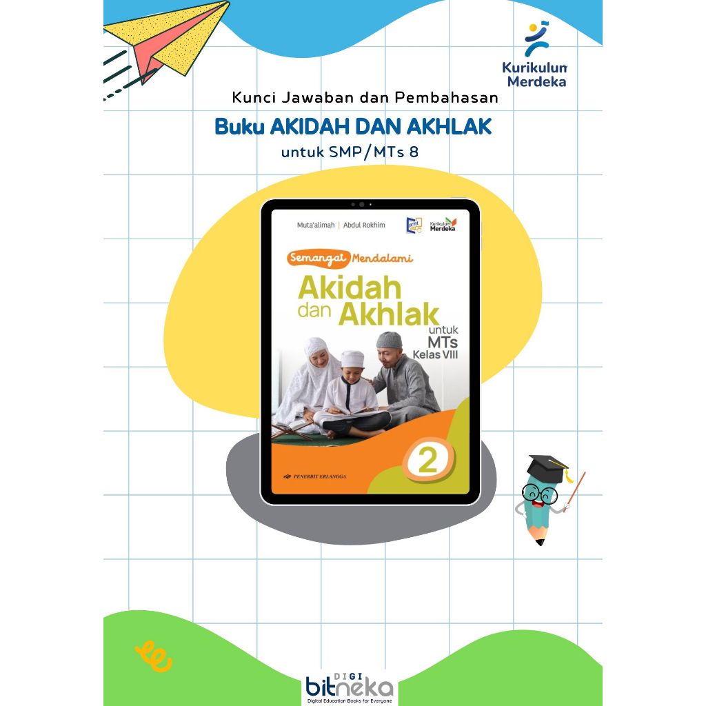 Kunci Jawaban Buku Akidah Akhlak SMP/MTS Kelas 8 Kurikulum Merdeka - ERLANGGA