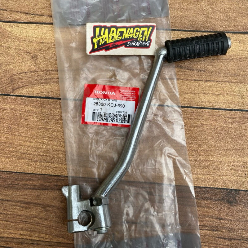 Selahan Engkolan Kick Stater Starter Honda Tiger 2000 Lama Lawas Revo Tilas Tirev Tilam Original Ahm