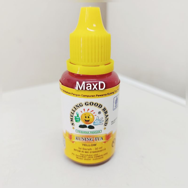 

Smelling Good Pewarna Makanan Kuning Tua 30ml 1 Pcs