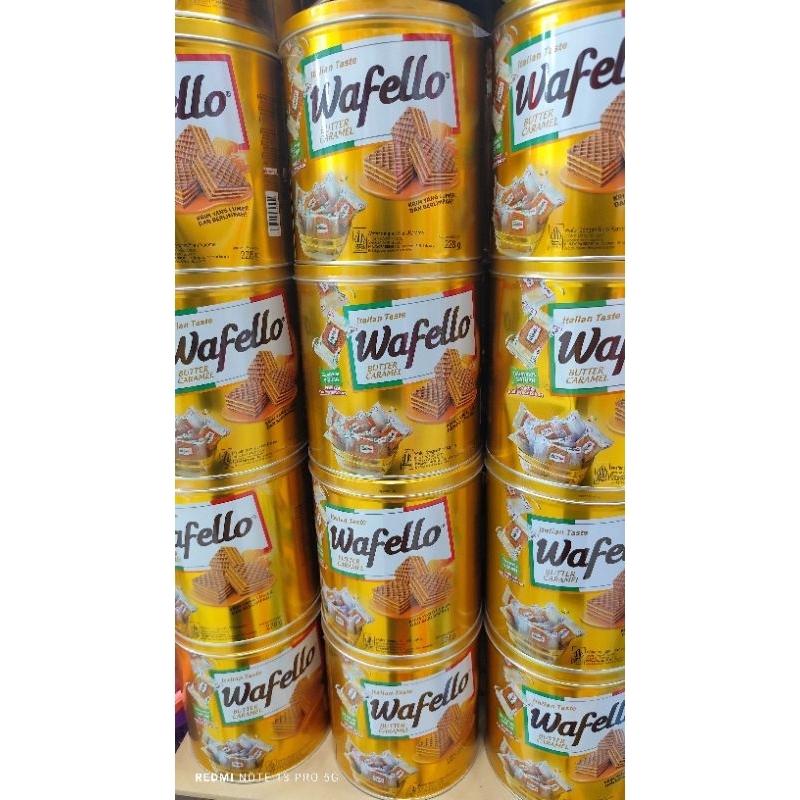 

Wafello kaleng Caramel 228g