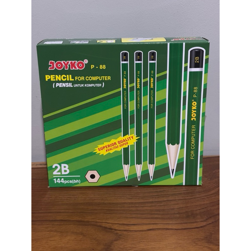 

Pensil 2B Joyko P-88 (144 pcs)