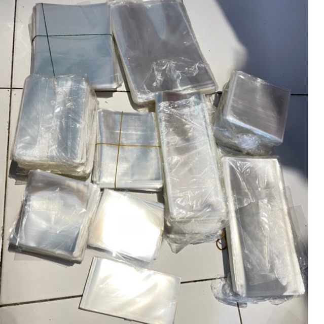 plastik OPP kaca Plastik aksesoris plastik kaca bening plastik OPP tanpa seal plastik aksesoris 50 g
