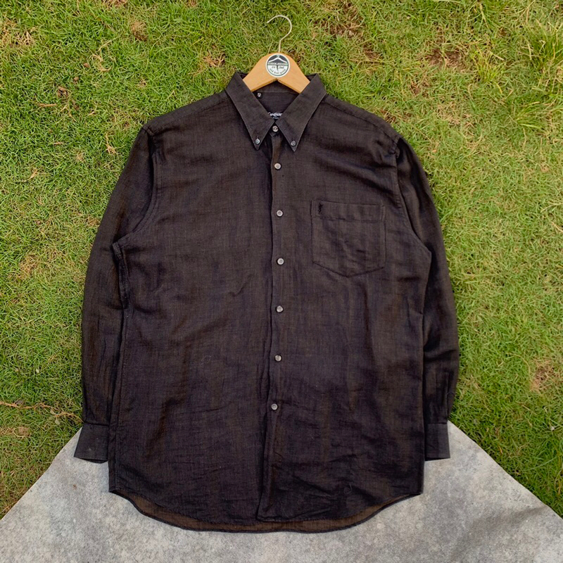 KEMEJA "YSL"(YvesSaintLaurent) 90s SECOND ORIGINAL