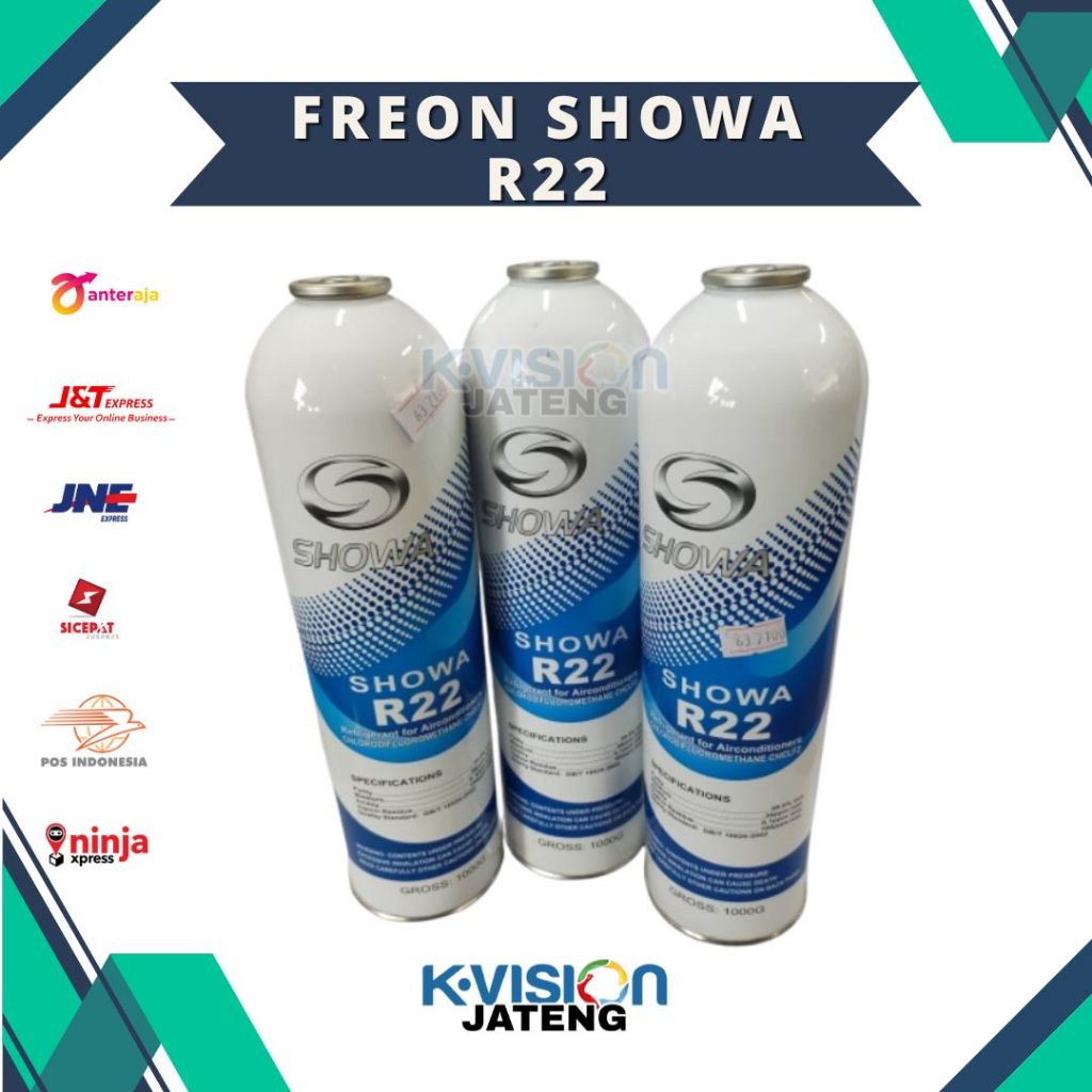 FREON SHOWA R22 ISI 1 KG / FREON KALENG showa R22a 1kg