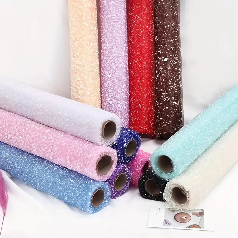 

[ 1 ROLL ] Kain Tile Salju Flower Mesh 4 Yard Wrapping Paper Polynet Snow Buket Bunga Tulle Jaring