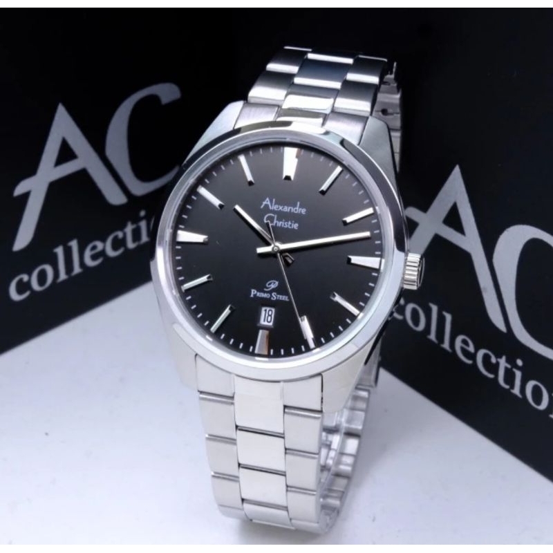 AC1035 AC 1035 ac1027 ac 1027 Jam Tangan Pria Wanita Alexandre Christie Primo Steel Original