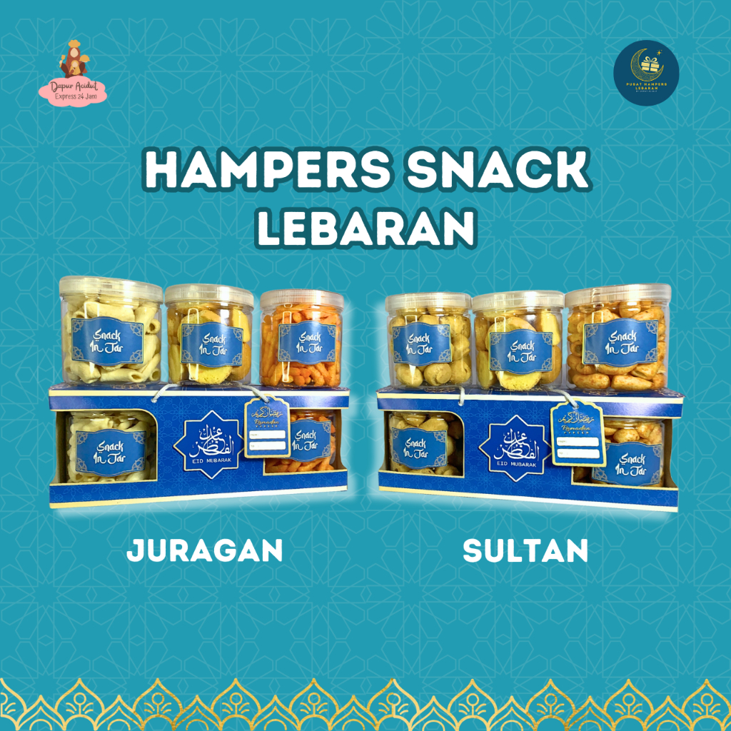 

Hampers Snack Lebaran Isi 3 Toples 600ml - Parcel Hamper Hadiah Lebaran Idul Fitri Ramadhan Hanya 35000 35rb-an 35rb 2025