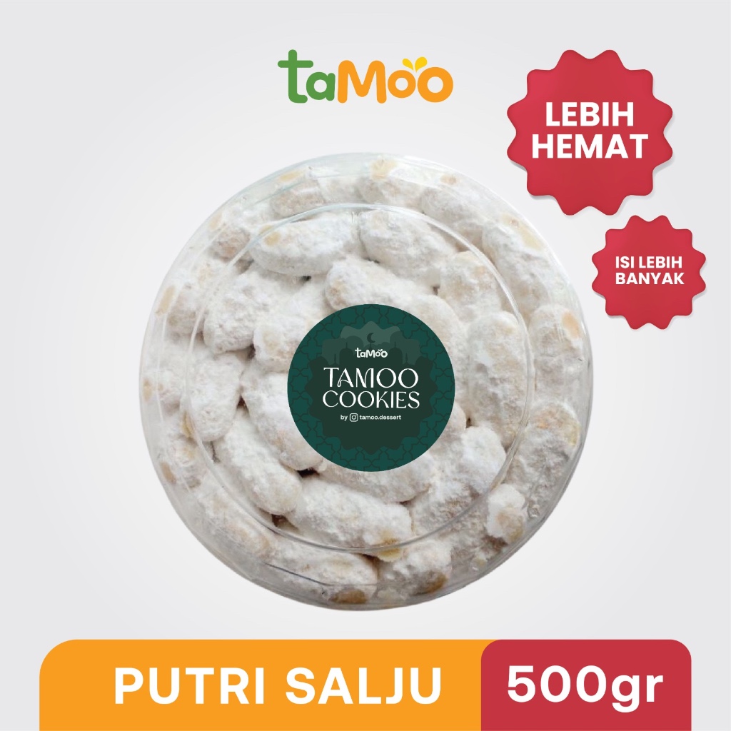 

Kue Putri Salju Kue Kering Lebaran Tamoo Cookies 500gr