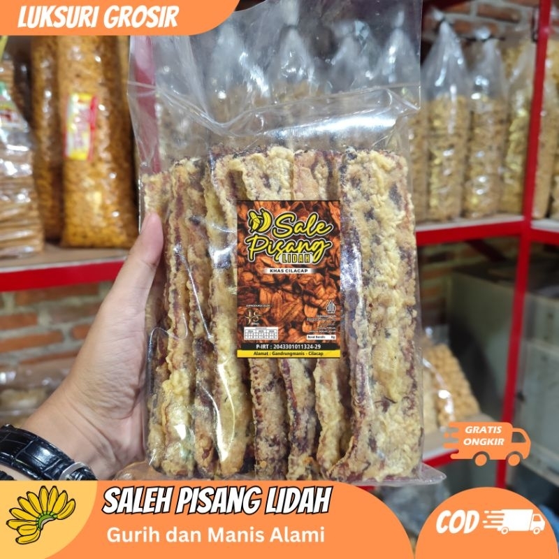 

Sale pisang lidah gurih manis khas cilacap