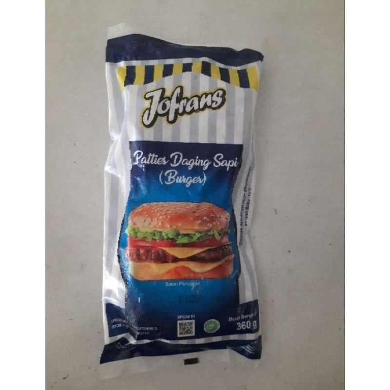 

Jofrans patties sapi 360gr