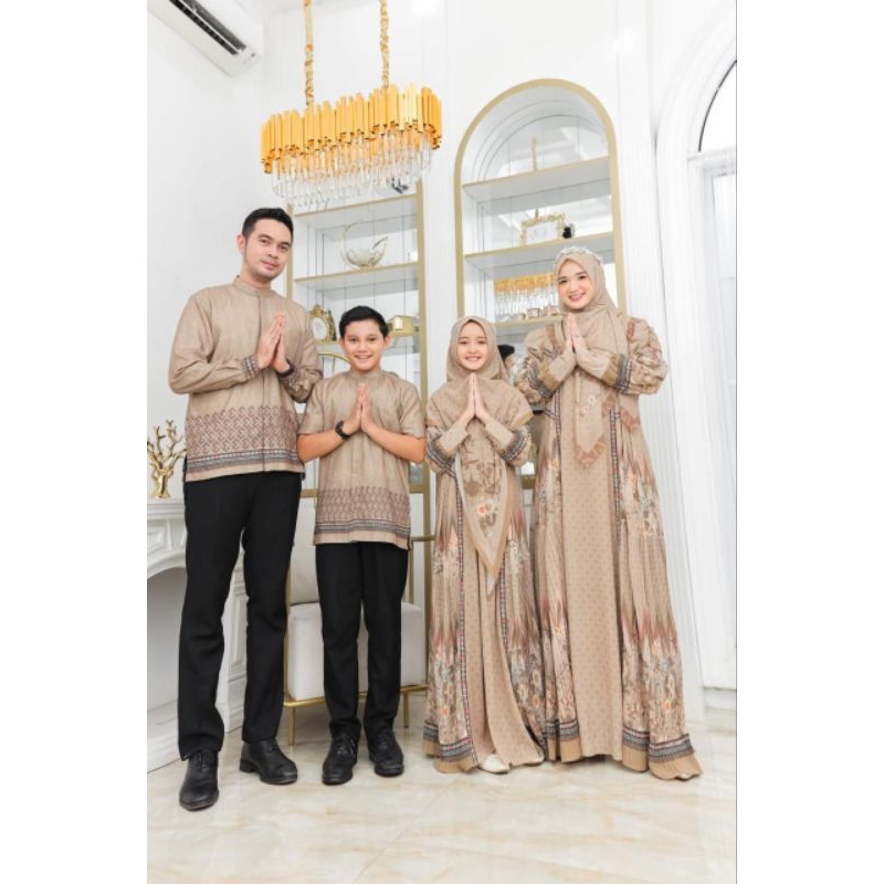 (Sale)Sarimbit terbaru 2025 Khalisa series by AC Original | Couple keluarga | baju Couple pasangan |