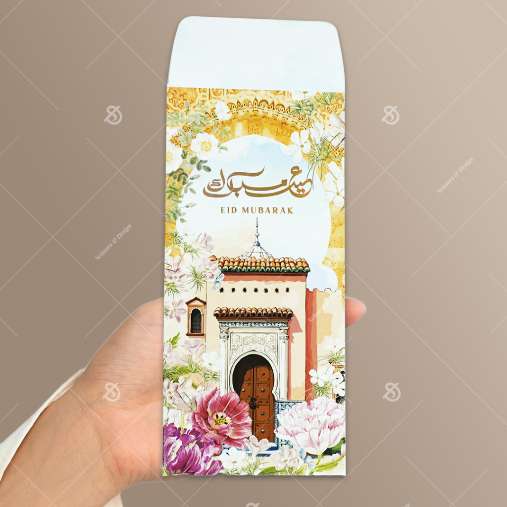 

Scissors & design Amplop Ramadhan / Eid Fitri 7,5 x 16 cm ( READY )