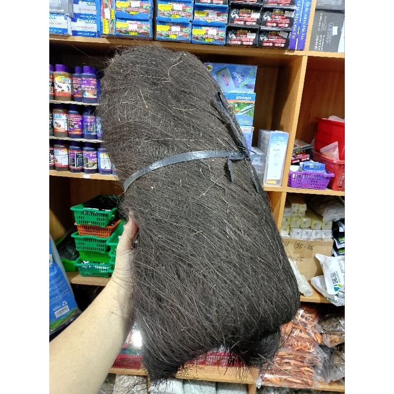 IJUK KELAPA FILTER AIR // MEDIA FILTERI AIR DAN SUMUR // KOLAM IKAN // AQUARIUM // AQASCAPE