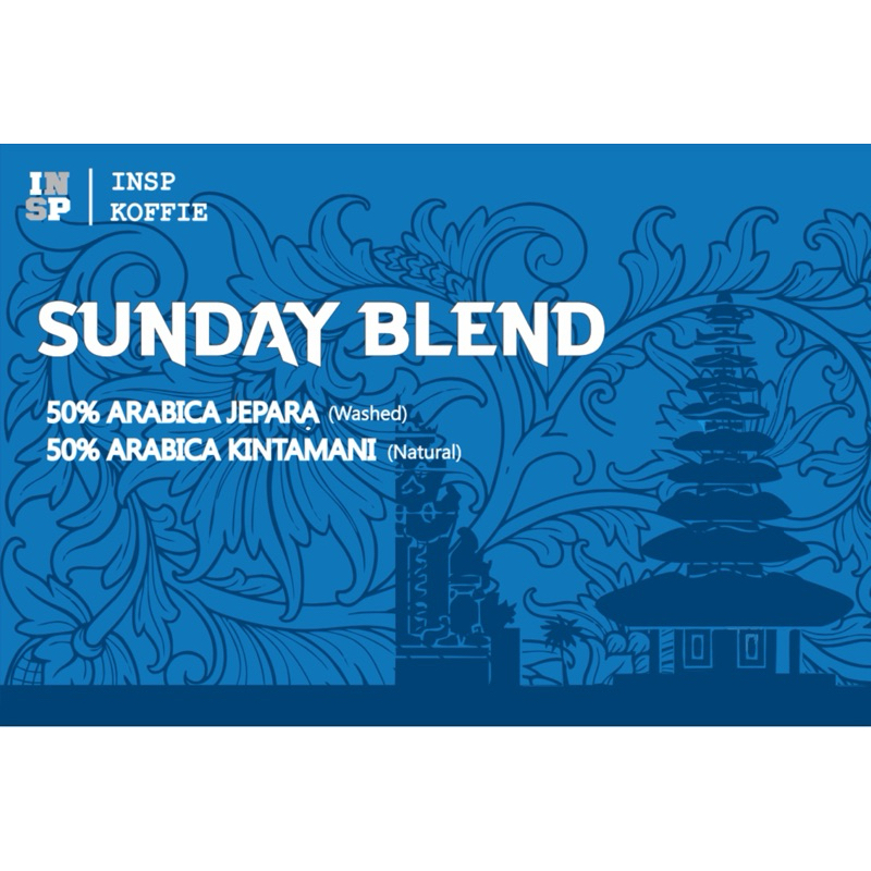 

Sunday Blend Full Arabika 250gr